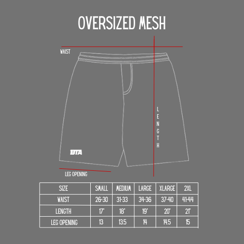 BTA Oversized Mesh - Black